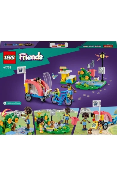 LEGO ® Friends Köpek Kurtarma Bisikleti 41738 - 6 Yaş ve Üzeri İçin Oyuncak Yapım Seti (125 Parça) - 4