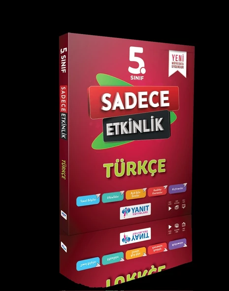 YANIT YAYINLARI 5.SINIF TÜRKÇE SADECE ETKİNLİK ürün görseli