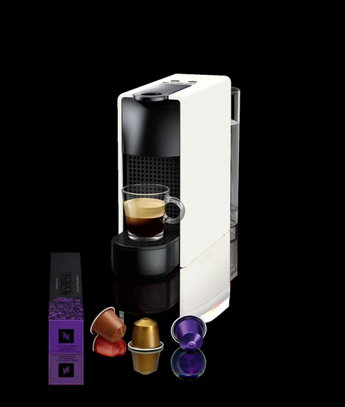Nespresso C30 WHITE Essenza Mini Kapsüllü Kahve Makinesi