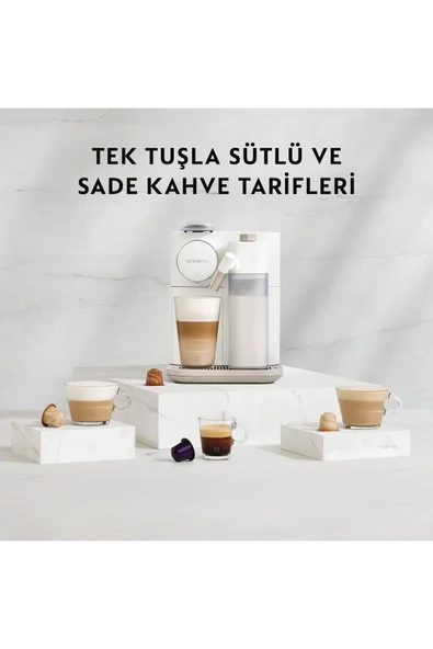 Nespresso F541 White Grand Lattissima Kahve Makinesi, Beyaz - 5