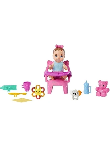 Barbie Bebek Bakıcısı Özellikli Minik Bebekler GHV83 HJY29
