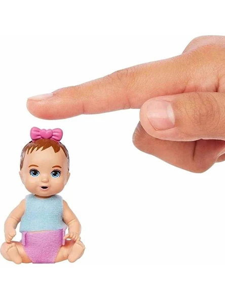 Barbie Bebek Bakıcısı Özellikli Minik Bebekler GHV83 HJY29 - 3