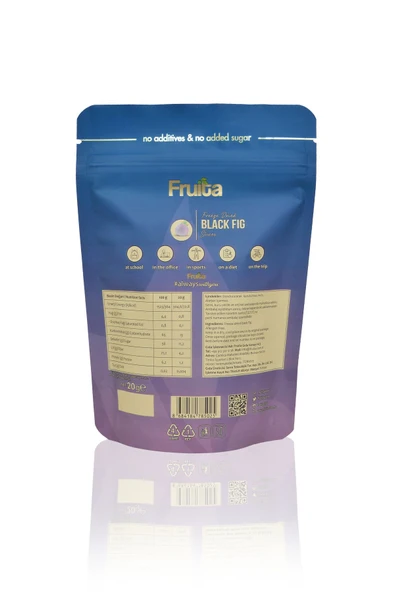Fruita İncir - Dondurularak Kurutulmuş Meyve 20gr - 3'lü Paket Sağlıklı Atıştırmalık Freeze Dried - 4
