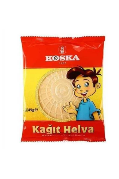 Koska 12'li Koska Kağıt Helva 45 Gr. ürün görseli