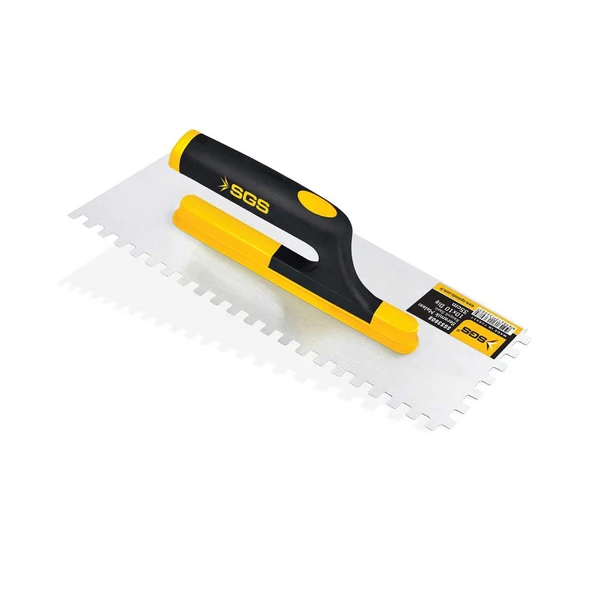 SGS PROFESYONEL SERAMİK MALASI KAUÇUK SAPLI 10X10 35CM