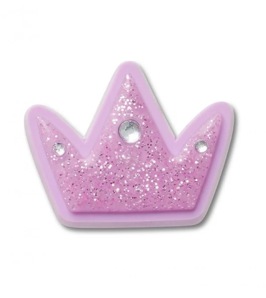 Crocs Jibbitz™Tiny Purple Glitter Crown Terlik Süsü 10014804