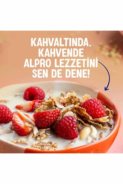 Alpro Badem Sütü 1 L Vegan Laktozsuz Bitkisel Bazlı - 4