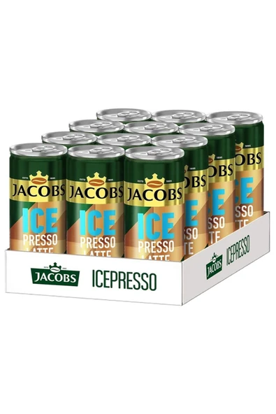 Jacobs Icepresso Latte Soğuk Kahve 250 ml X 12 Adet - 3