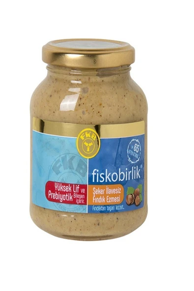 Fiskobirlik Şeker İlavesiz Fındık Ezmesi 300 gr