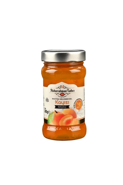 Abdurrahman Tatlıcı Kayısı Reçeli Cam Kavanoz 380 Gr,kayısı