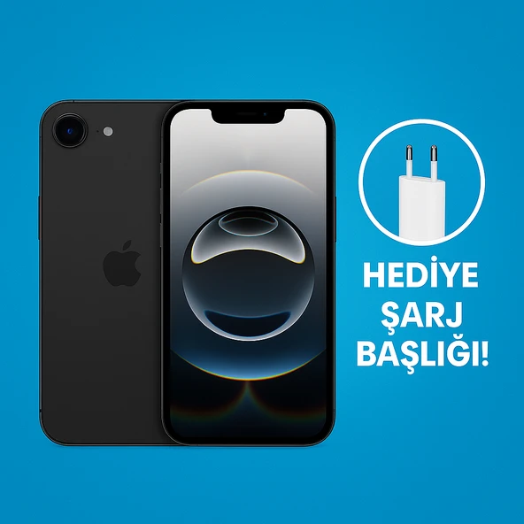 Apple iPhone 16E 128 GB Siyah (Apple Türkiye Garantili) - 4