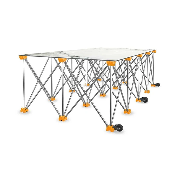 SGS PROFESYONEL KATLANIR ÇALIŞMA TEZGAHI ALÜMİNYUM 240X120X85 CM - 2