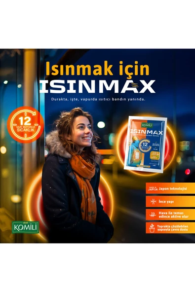 Komili Isınmax Vücut Isıtıcı Bant - 12 Saat Etkili - 10'lu Paket - 4