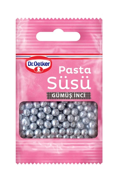 Dr. Oetker Pasta Süsü Gümüş Inciler 10 gr - 2