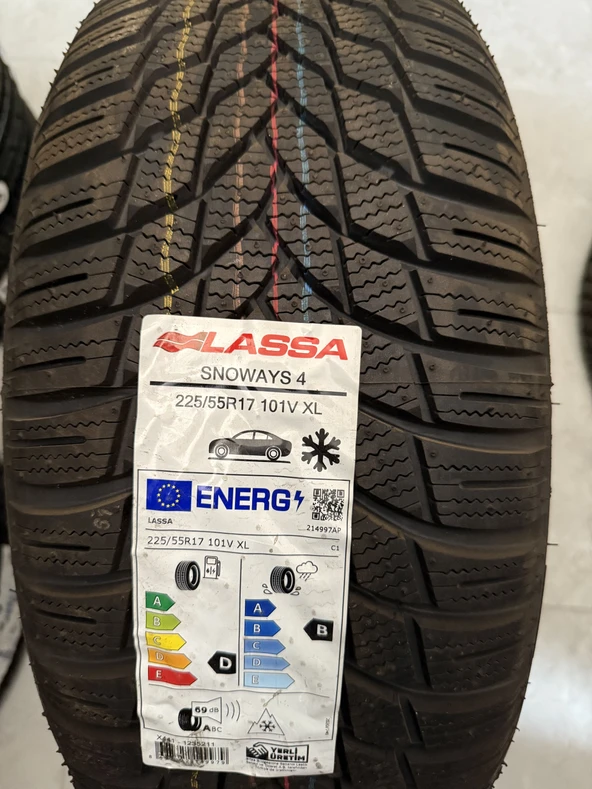 LASSA / 225/55R17 (SNOWAYS 4) 2024 KIŞ LASTİĞİ ürün görseli