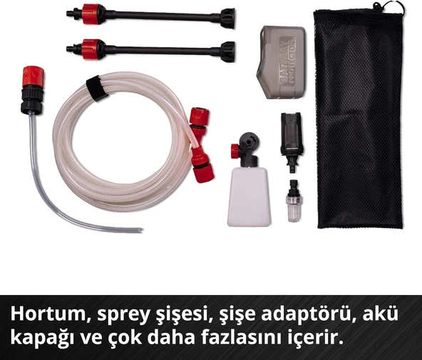 Einhell Hypresso 18/24-1 Akülü Yüksek Basınçlı Yıkama Makinesi 4140135 - 3