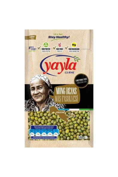 Yayla Gurme Maş Fasulye 500 gr ürün görseli