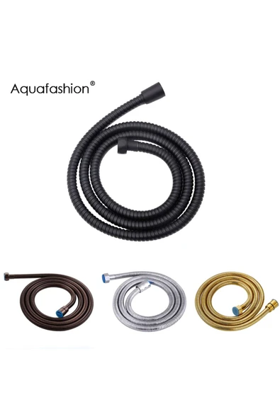 banyosepeti Gold Duş Hortumu Mat Siyah Duş Hortumu 150cm Duş Hortumu Antik Duş Hortumu Rose Gold Duş Hortumu - 3