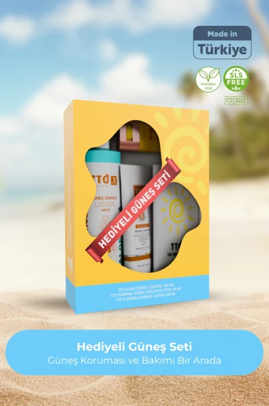 TTO HEDİYELİ GÜNEŞ SETİ ürün görseli