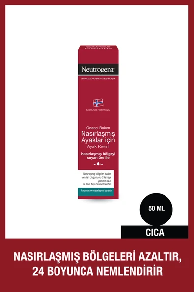 Neutrogena Norveç Formülü Nasırlaşmış Ayaklar için Ayak Kremi 50 Ml