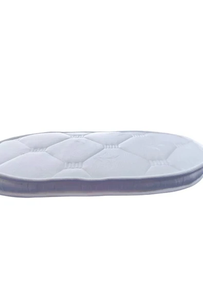 Brzn Yatak Oval Bebek Yatağı 50x90x8 - 4