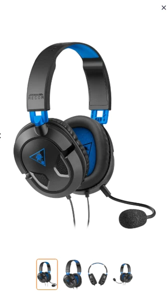 Turtle Beach Recon 50p Ps4 Siyah Oyuncu Kulaklığı