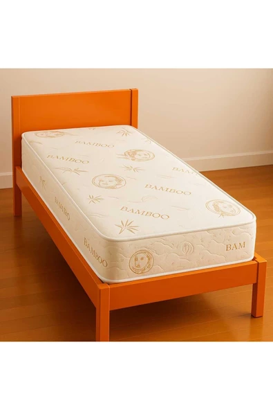 Brzn Yatak BRZN 150x200x20  bambu kumaş yaysız sünger yatak - 3