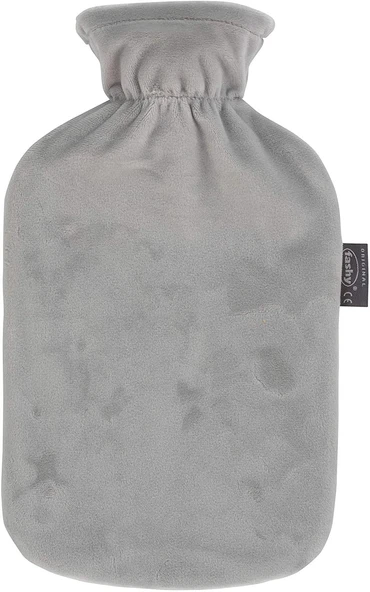 Fashy 67381-29 Peluş Kılıflı Sıcak Su Torbası - Gri - 2