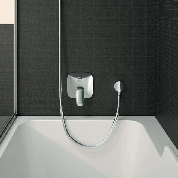 Hansgrohe Logis Tek Kollu Ankastre Banyo Bataryası - 2