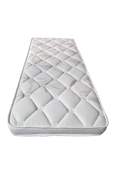 Brzn Yatak BRZN 70x170x10 bambu kumaş yaysız sünger yatak