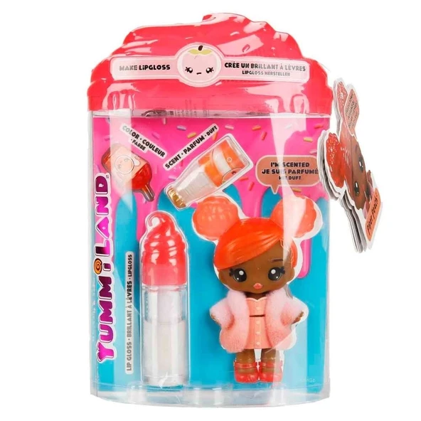 Yummiland Piper Peach Bebeği ve Dudak Parlatıcısı - Resim 3