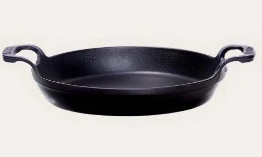 SÜREL DÖKÜM 22 CM YUVARLAK DÜZ SAHAN MAT SİYAH