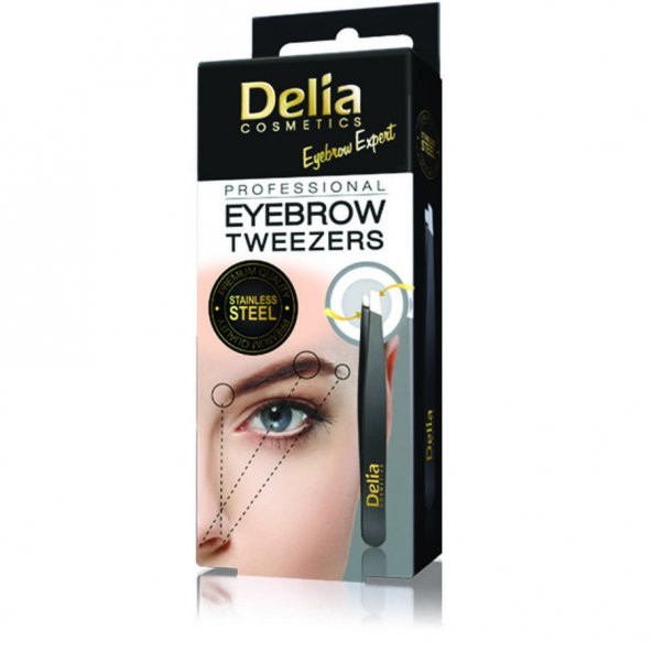 Delia Eyebrow Expert Tweezers
