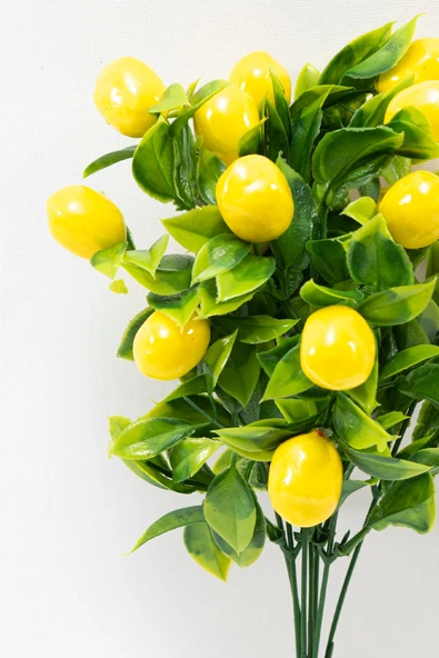 YAPAY ÇİÇEKÇİNİZ Yapay Limon Demeti - 2