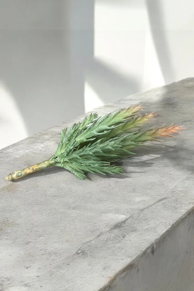 YAPAY ÇİÇEKÇİNİZ Gerçek Dokulu Yapay Kaktüs Sukulent - Resim 2