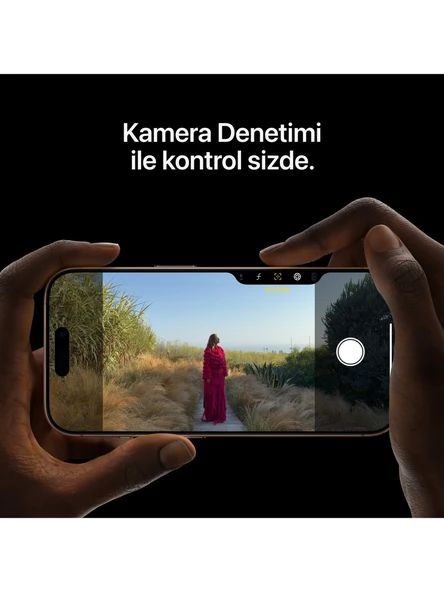 APPLE iPhone 16 Pro Max 256GB Siyah Titanium APPLE TÜRKİYE GARANTİLİ - 6
