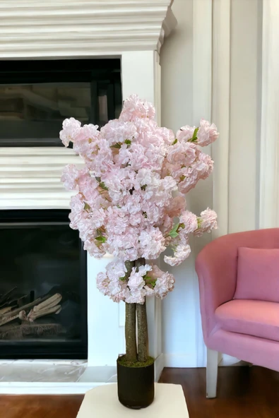 120 CM LÜKS YAPAY BAHARDALI AĞACI ürün görseli 1