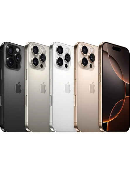 APPLE iPhone 16 Pro Max 256GB Siyah Titanium APPLE TÜRKİYE GARANTİLİ - 5