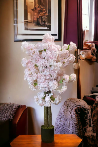 120 CM LÜKS YAPAY BAHARDALI AĞACI - Resim 5