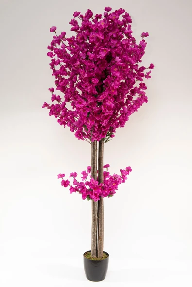 YAPAY ÇİÇEKÇİNİZ 150 Cm Mor Renk Yapay Bahardalı Ağacı ürün görseli