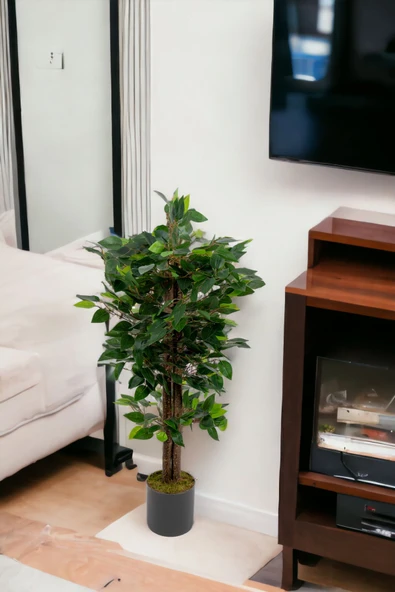 YAPAY ÇİÇEKÇİNİZ Yapay Benjamin Ağacı 110 Cm - Resim 5