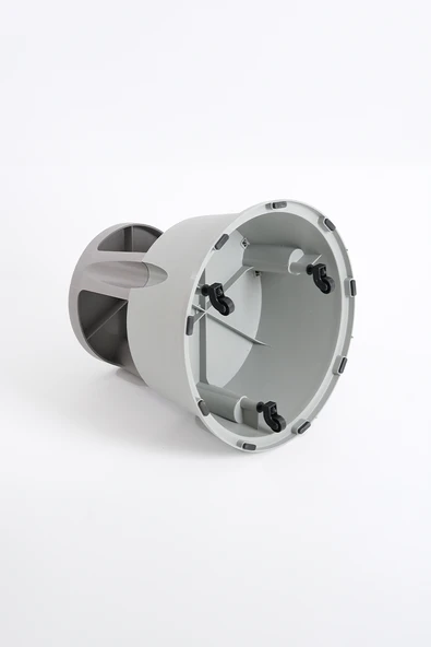 Kaydırmaz Tabure Gri - Resim 3