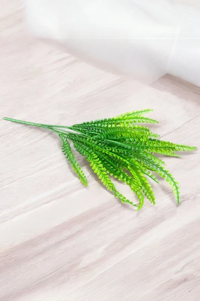 5 Dallı Yapay Dekor Yeşillik Demeti Aşk Merdiveni - Resim 10