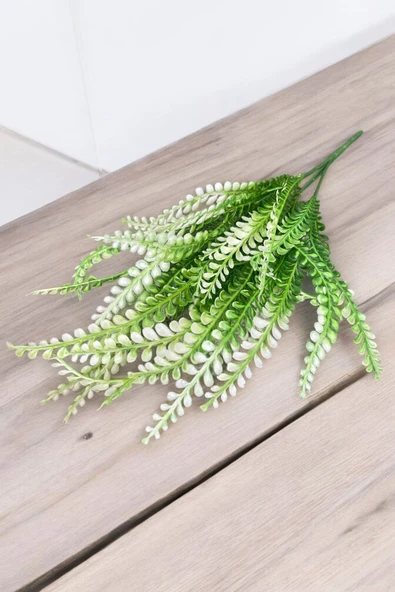 5 Dallı Yapay Dekor Yeşillik Demeti Aşk Merdiveni - Resim 3