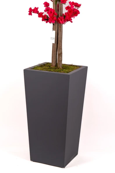 YAPAY ÇİÇEKÇİNİZ Ahşap Saksıda 160 Cm Yapay Bahardalı Ağacı - Resim 4