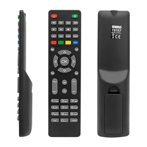 Korax Hitech Astra Full HD Uydu Alıcı Kumandası - 1