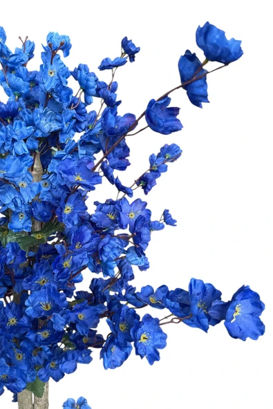 YAPAY ÇİÇEKÇİNİZ 120 cm Lacivert Yapay Japon Bahardalı Ağacı Dekoratif ve Estetik Tasarım - Resim 7