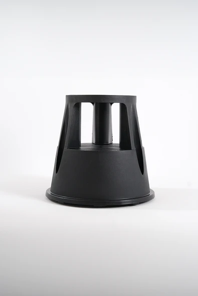 Kaydırmaz Tabure Siyah - Resim 2