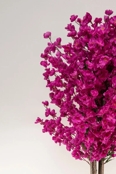 YAPAY ÇİÇEKÇİNİZ 150 Cm Mor Renk Yapay Bahardalı Ağacı - Resim 2