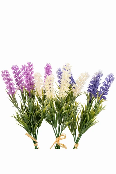 Yükek Kalite Yapay Lavanta Demeti - Resim 7